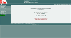 Desktop Screenshot of bip.dczp.top2.pl